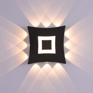 4-Sided LED Wall Light