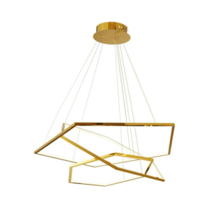 Diamond Electricals Minimalist Wood & Acrylic Pendant Light.